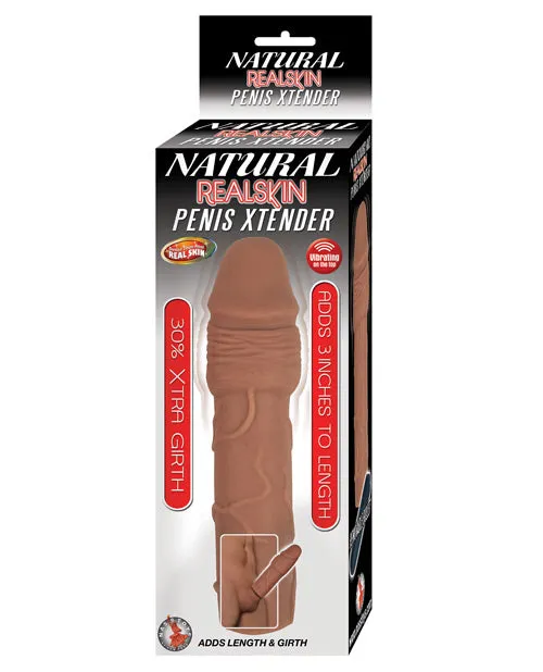 Natural Realskin Penis Extender Nasstoys Male Sex Toys