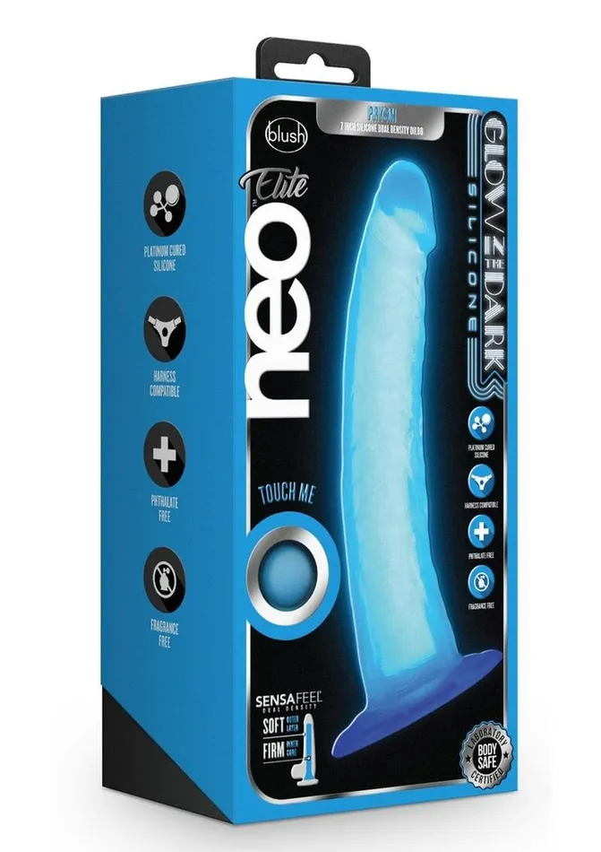 Neo Elite Glow In The Dark Dildo Neo Elite Female Sex Toys