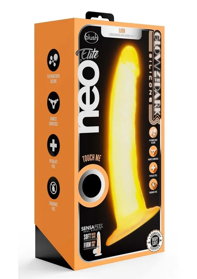 Neo Elite Glow In The Dark Dildo Neo Elite Female Sex Toys