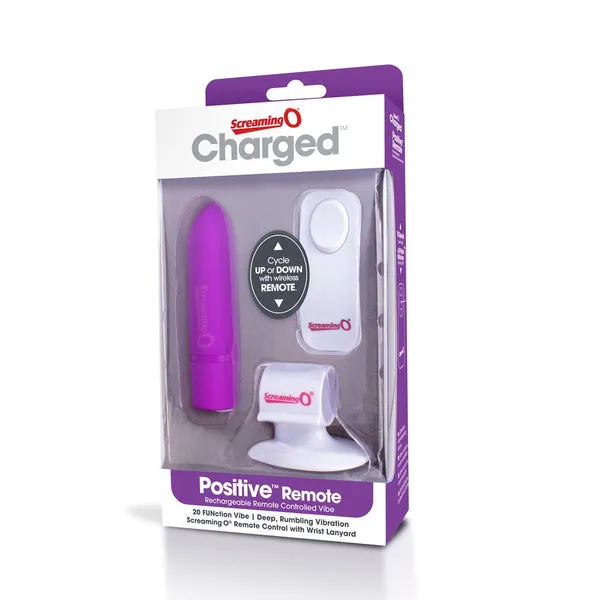 Nice and nasty Bz SCREAMING O Charged Positive Remote Control Grape Female Sex Toys