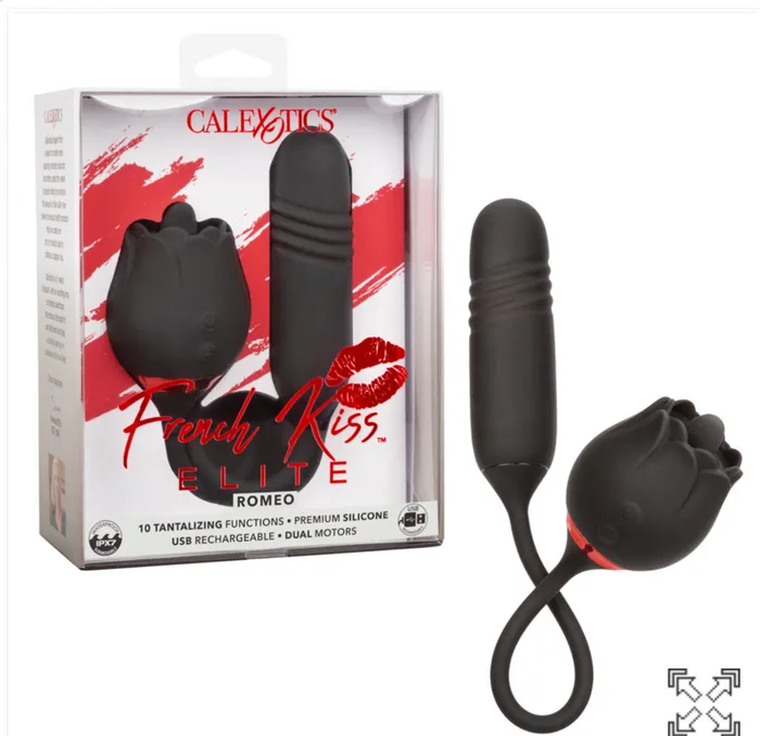 Nice and nasty Bz Vibrators French kiss elite Rose toy