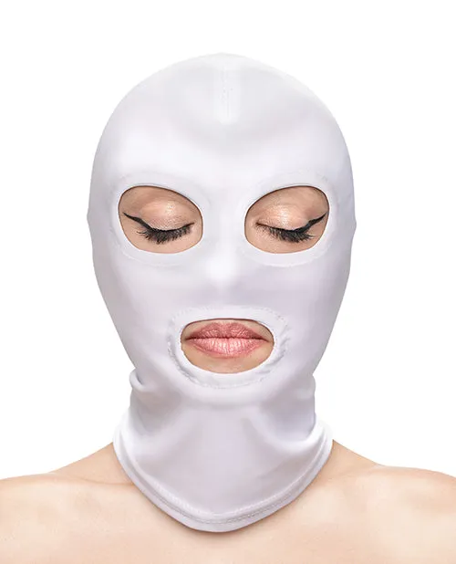 Ns Novelties INC Fetish Fashion Eyes Mouth Hood White Female Sex Toys