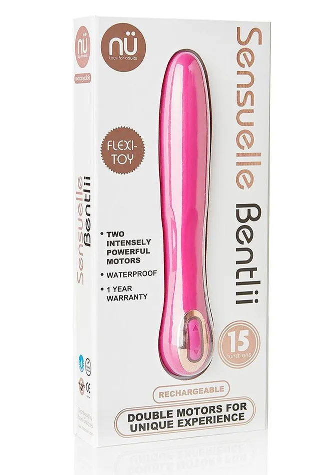 Nu Sensuelle Female Sex Toys Nu Sensuelle Bentlii Rechargeable Silicone Vibrator