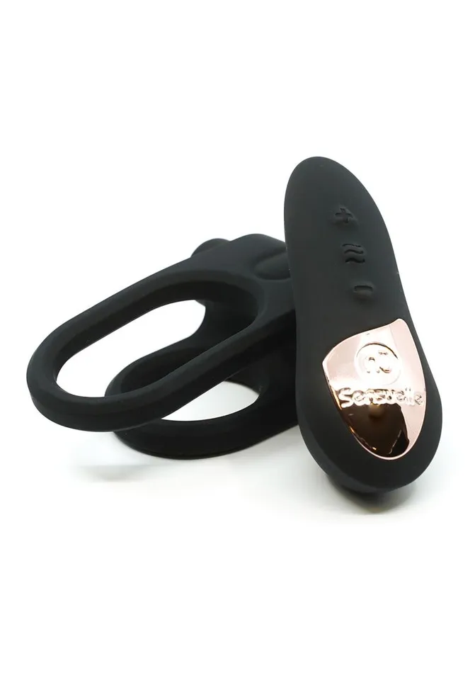 Nu Sensuelle Male Sex Toys Nu Sensuelle Silicone Bullet Ring Xlr8 Rechargeable Vibrating Cock Ring with Remote Control