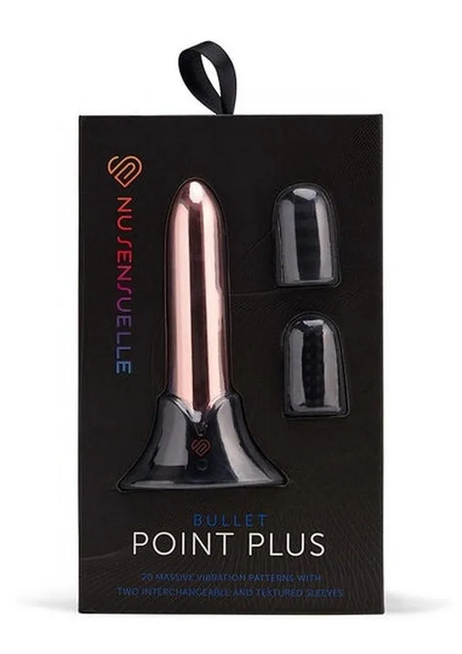 Nu Sensuelle Vibrators Nu Sensuelle Point Plus Rechargeable Bullet