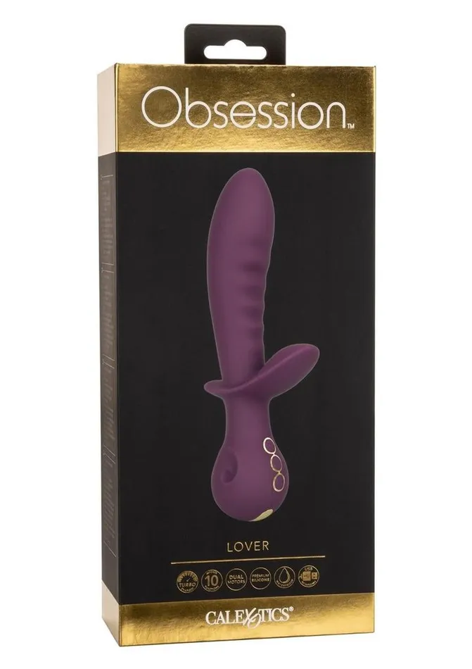 Obsession Obsession Lover Rechargeable Silicone Dual Vibrator Female Sex Toys