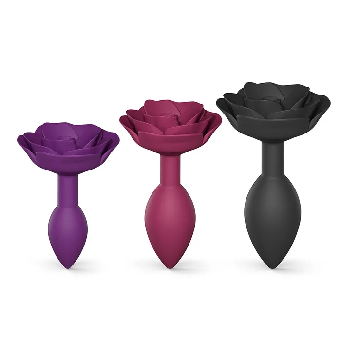 Open Roses by Love to Love Plug Medium Plum Star Love to Love Male Sex Toys