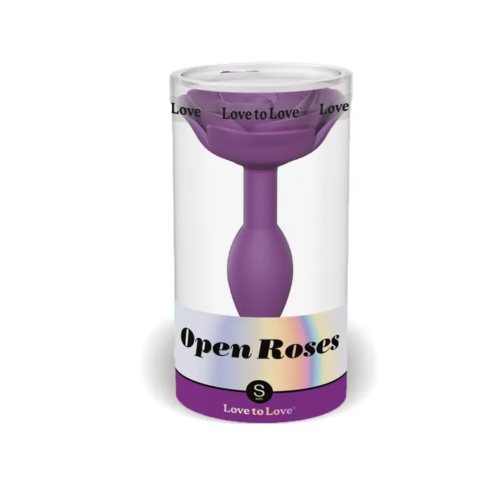 Open Roses Plug Small Purple Rain Love to Love Anal