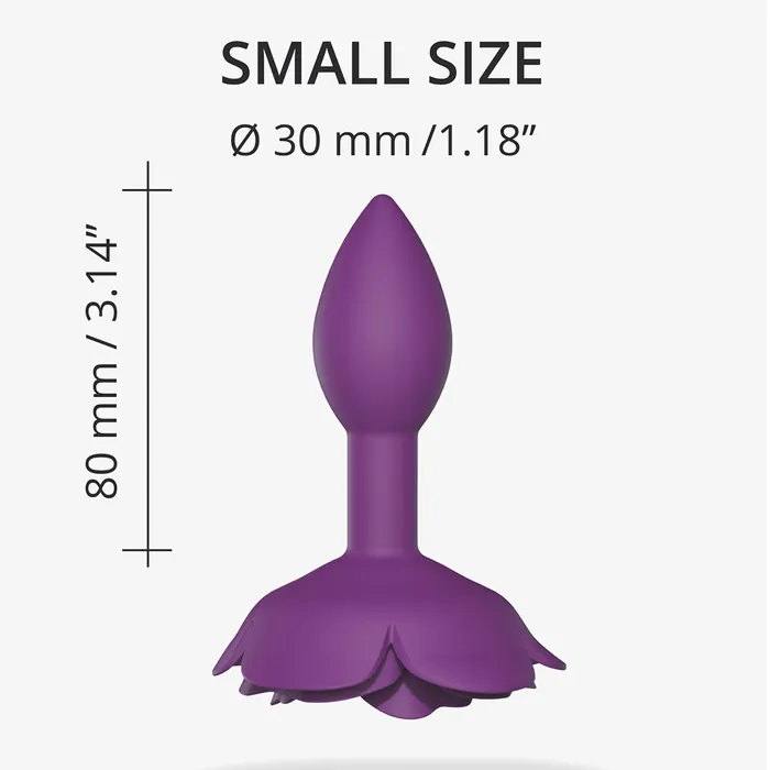 Open Roses Plug Small Purple Rain Love to Love Anal