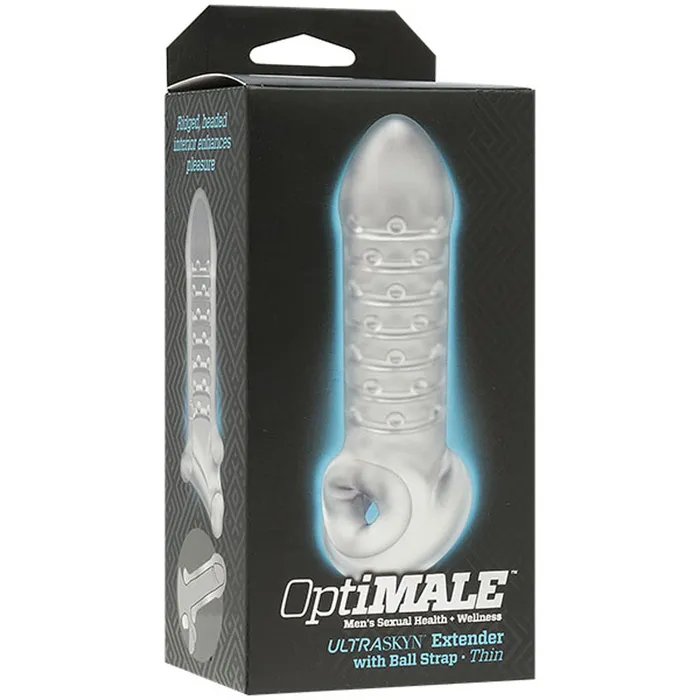 OptiMale Extender w Ball Strap Doc Johnson Male Sex Toys