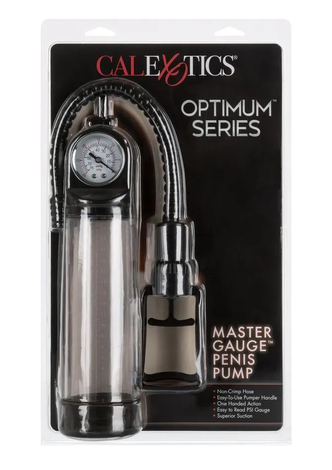 Optimum Series Male Sex Toys Optimum Series Master Gauge Penis Pump