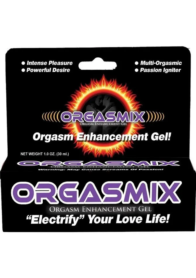 Orgasmix Enhancers Orgasmic Enhancement Gel 1oz Hang Tab