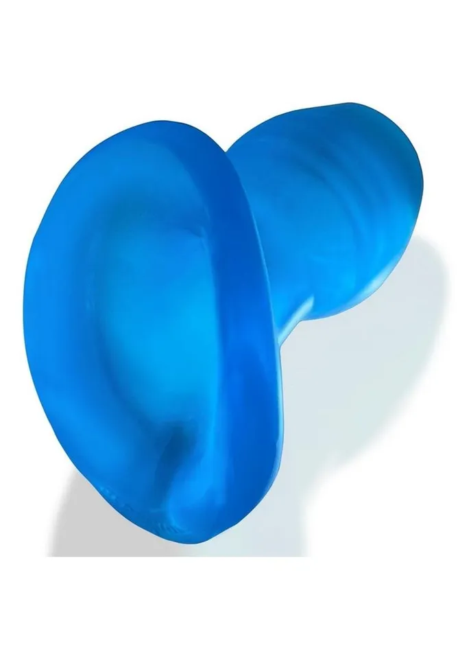 Oxballs Female Sex Toys Glowhole 2 Hollow Buttplug with Led Insert Large Blue Morph