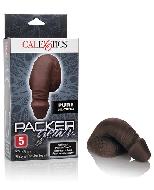 Packer Gear 5 Silicone Packing Penis Black California Exotic Novelties Anal