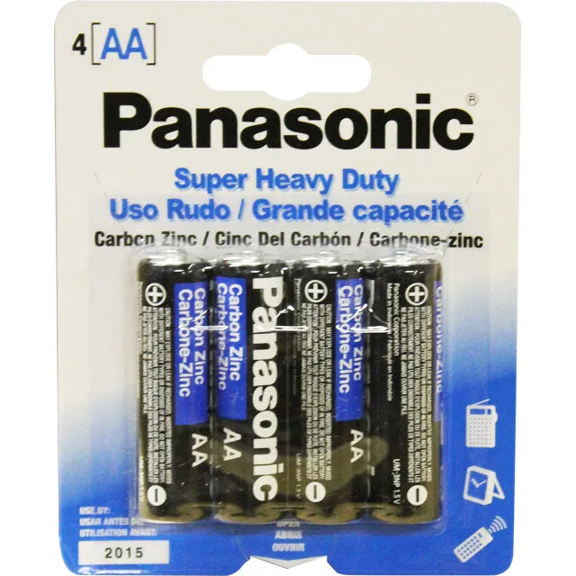 Panasonic Female Sex Toys Panasonic Super Heavy Duty Battery 4pk