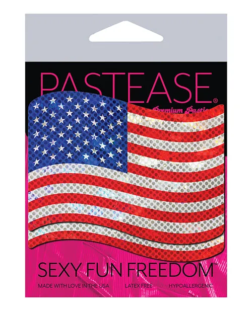 Pastease USA Stars Stripes Nipple Pasties Pastease Nipple Clitoral Toys