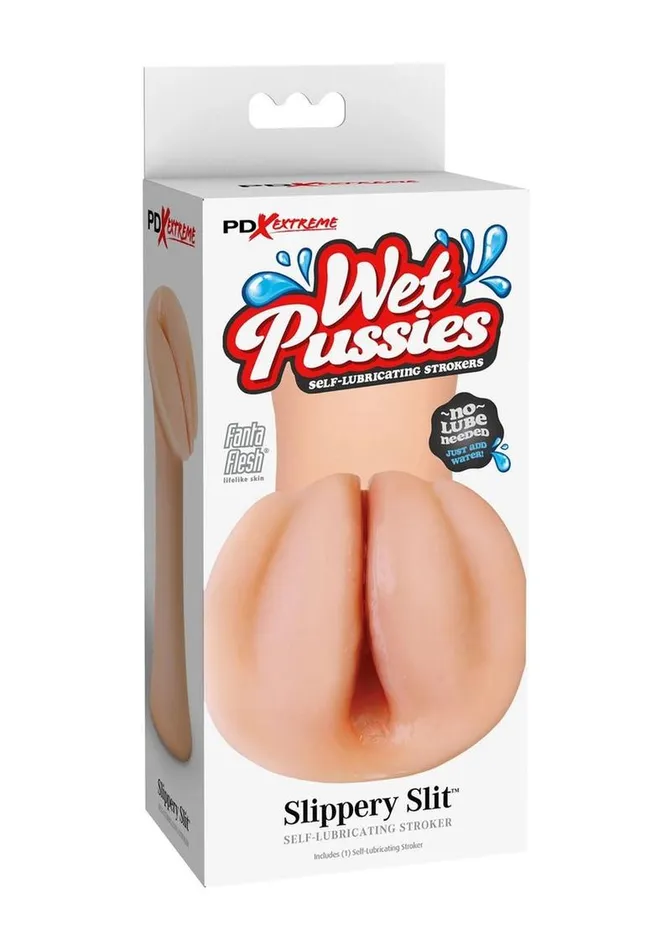 Pdx Extreme Wet Pussies Slippery Slit Self Lubricating Stroker Pipedream Extreme Toyz Male Sex Toys