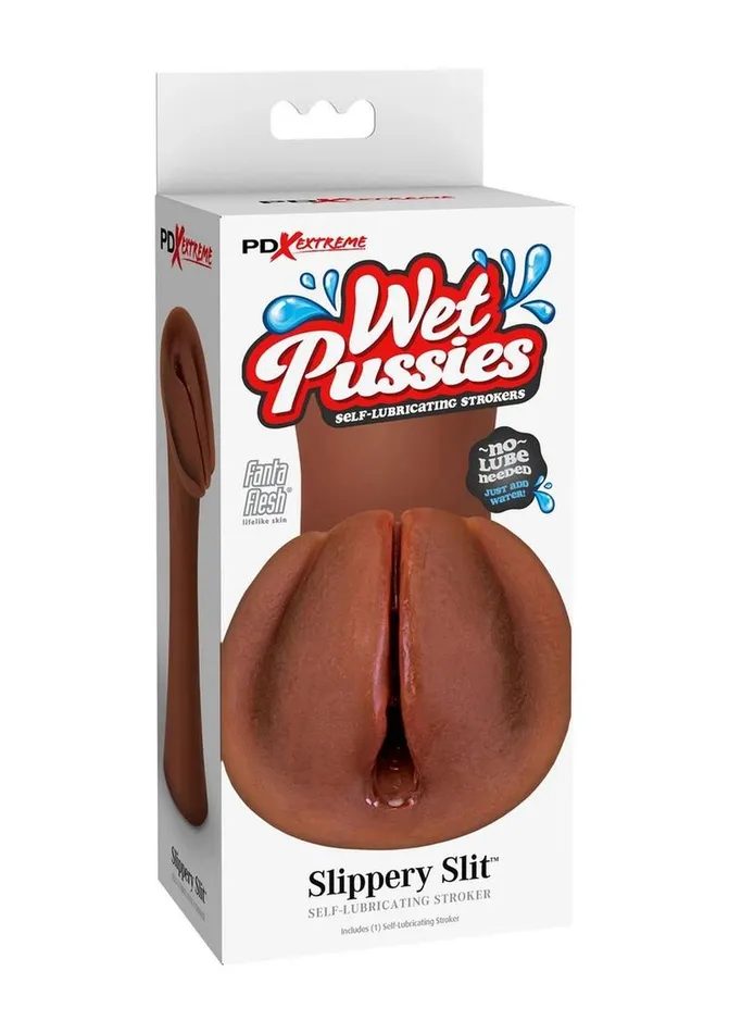 Pdx Extreme Wet Pussies Slippery Slit Self Lubricating Stroker Pipedream Extreme Toyz Male Sex Toys