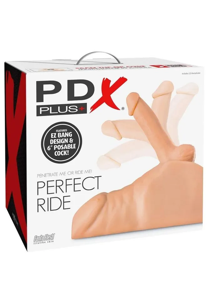 Pdx Plus Perfect Ride Posable Male Masturbator PDX Plus Male Sex Toys