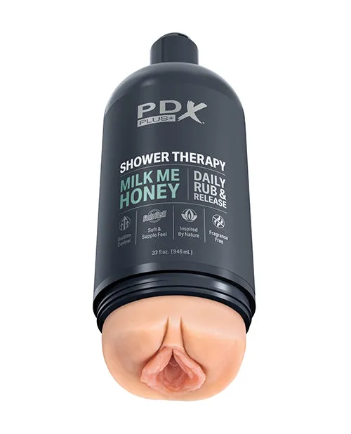 PDX Plus Shower Therapy Milk Me Honey Light Pdx Brands Male Sex Toys