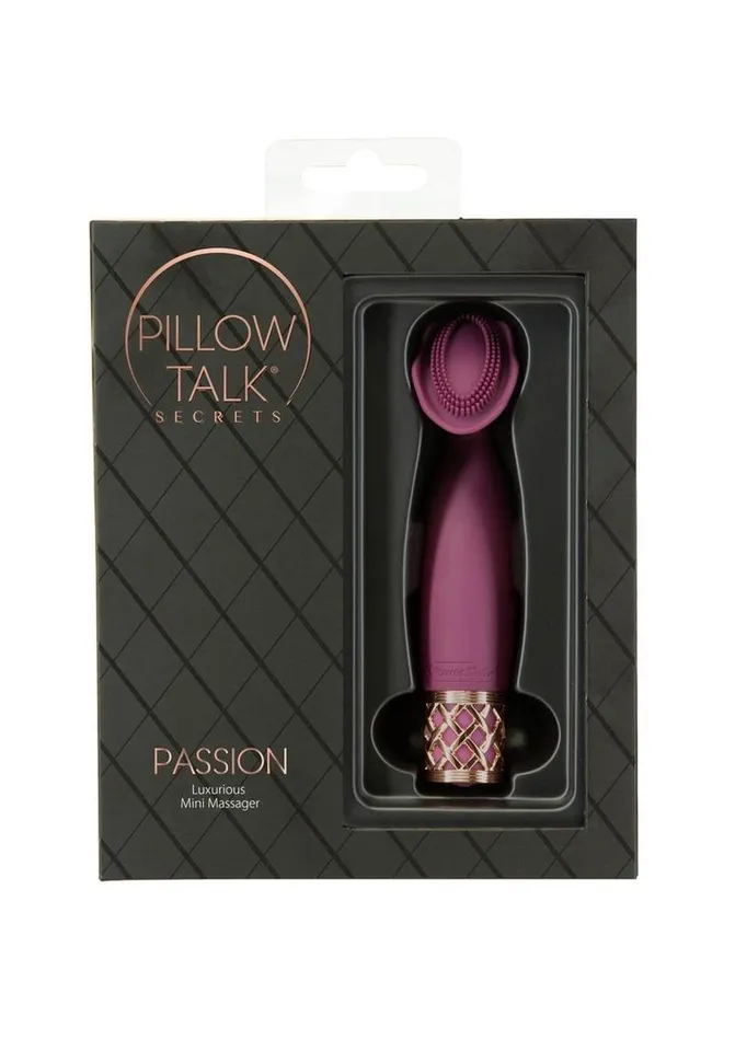 Pillow Talk Passion Rechargeable Silicone Massager Pillowtalk Female Sex Toys