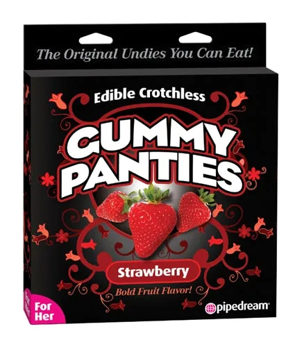 Pipedream Female Sex Toys Edible Crotchless Gummy Panty