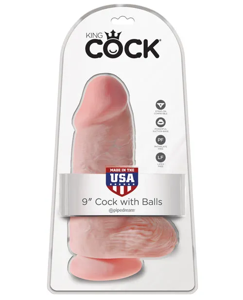 Pipedream Products Dildos King Cock 9 Chubby Flesh