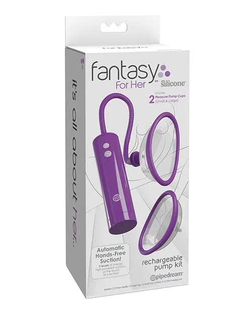 Pipedream Products Female Sex Toys Fantasy For Her Rechargeable Pleasure Pump Kit