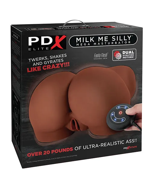 Pipedream Products Male Sex Toys PDX Elite Milk Me Silly Masturbator Brown