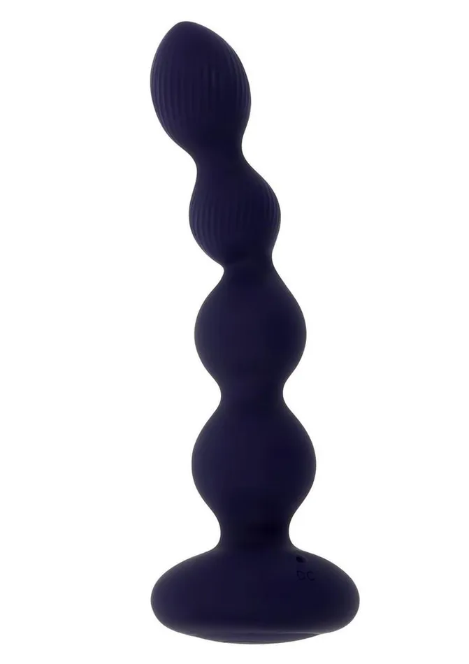 Pleasure Orbit Rechargeable Silicone Anal Beads with Remote Control Evolved Male Sex Toys