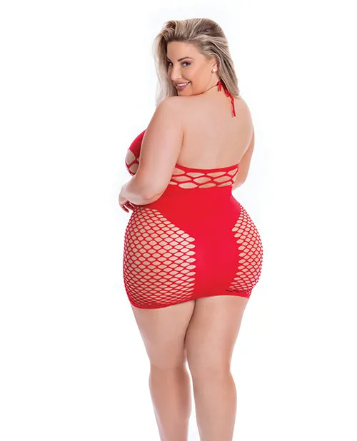 Plus Size Plus Size Red Girl Gone Bad Dress Rene Rofe