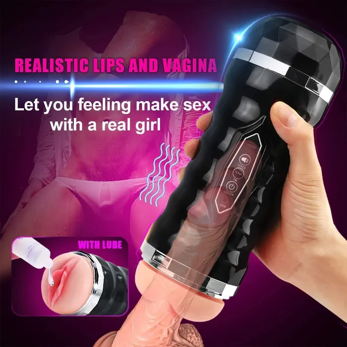 Pocketpussy with a Bullet Vibrator Best Pocket Pussy ADLTOYFUN Female Sex Toys