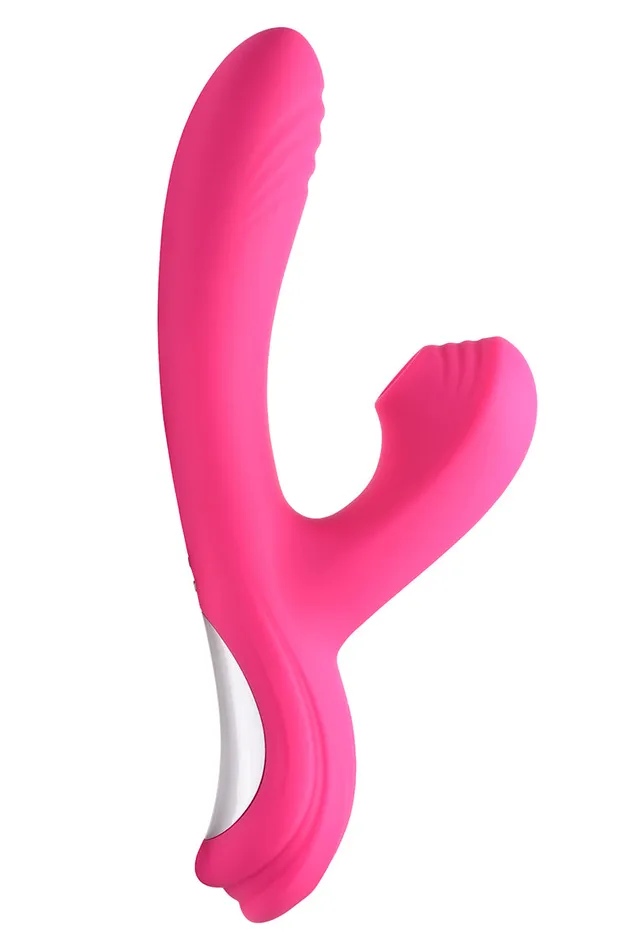 Power Bunnies Shudders 30x Suction Vibe Pink Curve Toys Vibrators