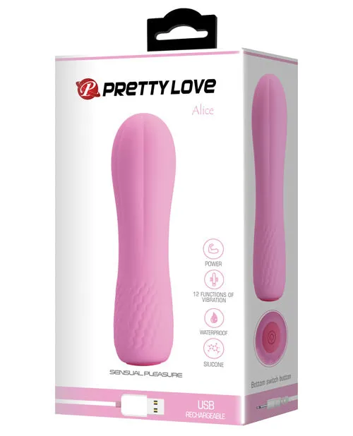 Pretty Love Vibrators Pretty Love Alice Mini Vibe 12Function