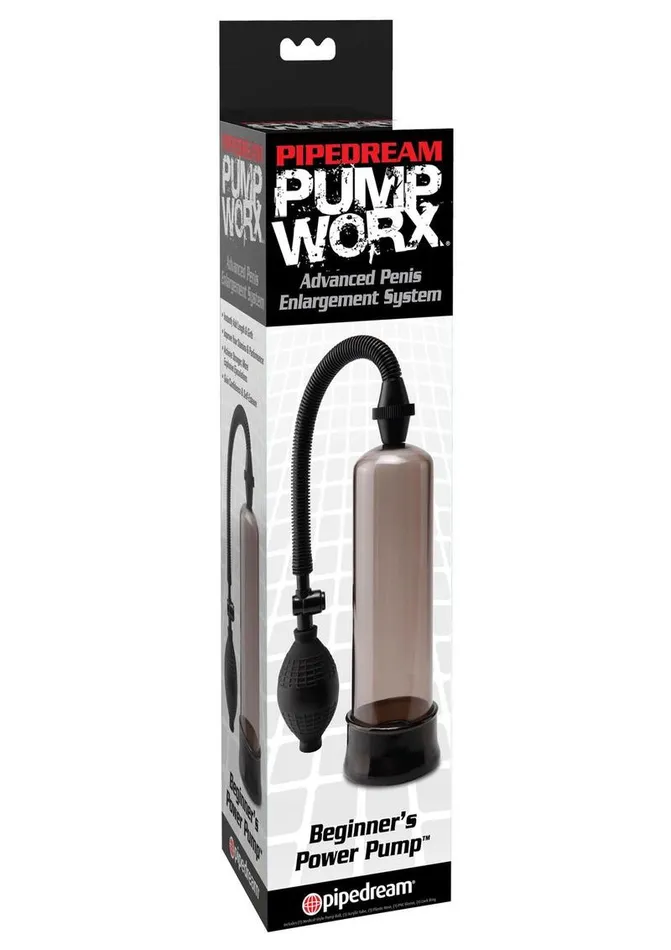 Pump Worx Male Sex Toys Pump Worx Beginners Power Pump Advanced Penis Enlargement System