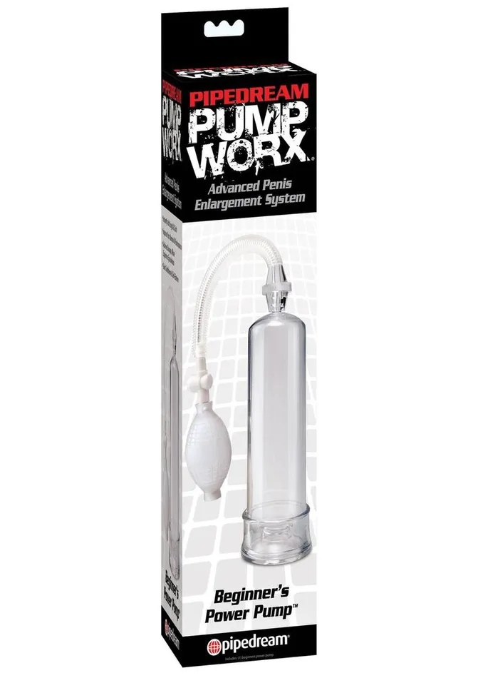 Pump Worx Male Sex Toys Pump Worx Beginners Power Pump Advanced Penis Enlargement System