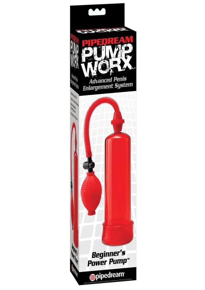 Pump Worx Male Sex Toys Pump Worx Beginners Power Pump Advanced Penis Enlargement System