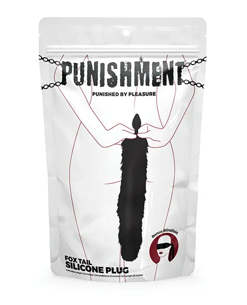 Punishment Fox Tail Plug Black BMS Enterprises Anal