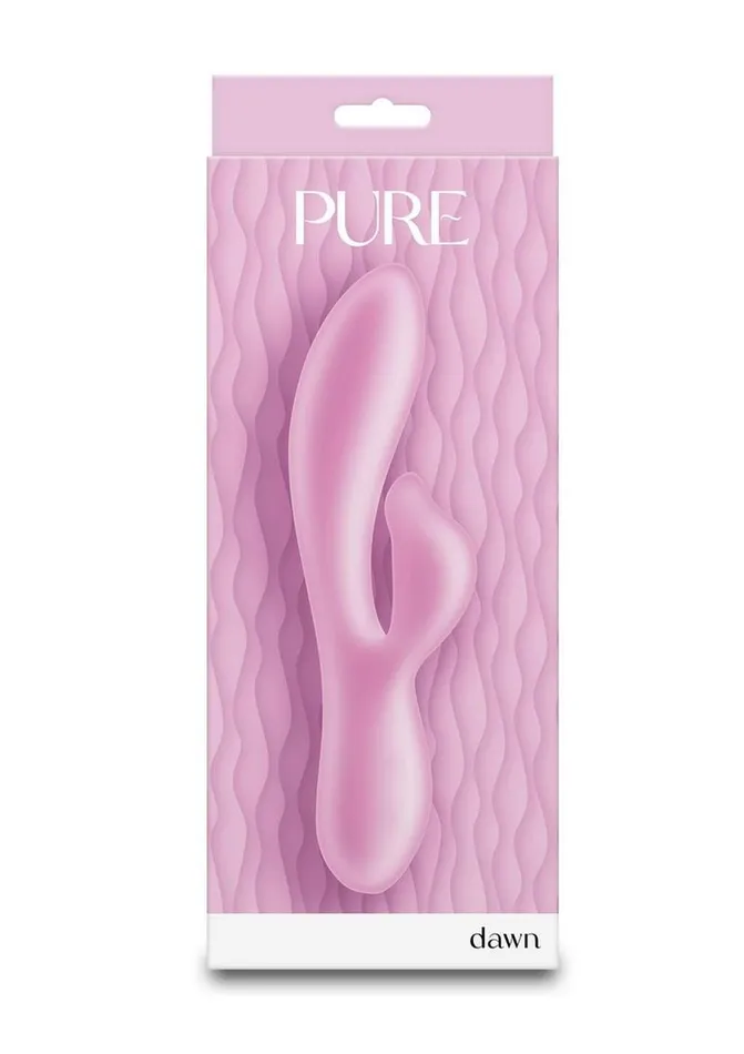 Pure Dawn Rechargeable Silicone Rabbit Vibrator Pure Female Sex Toys