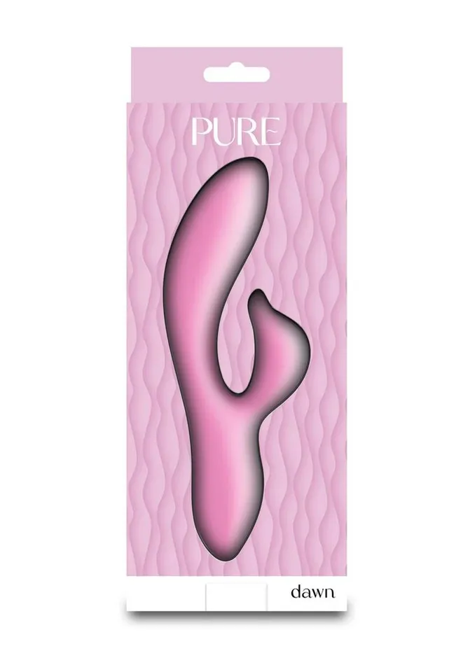 Pure Dawn Rechargeable Silicone Rabbit Vibrator Pure Female Sex Toys