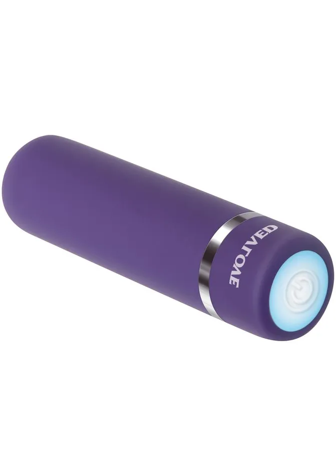 Purple Passion Rechargeable Silky Smooth Bullet Evolved Vibrators