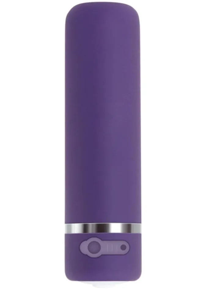 Purple Passion Rechargeable Silky Smooth Bullet Evolved Vibrators