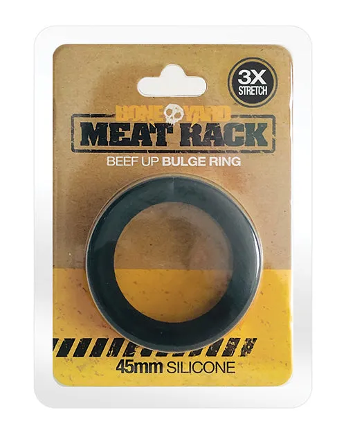 Rascal Video LLC Male Sex Toys Boneyard Meat Rack Cock Ring Black