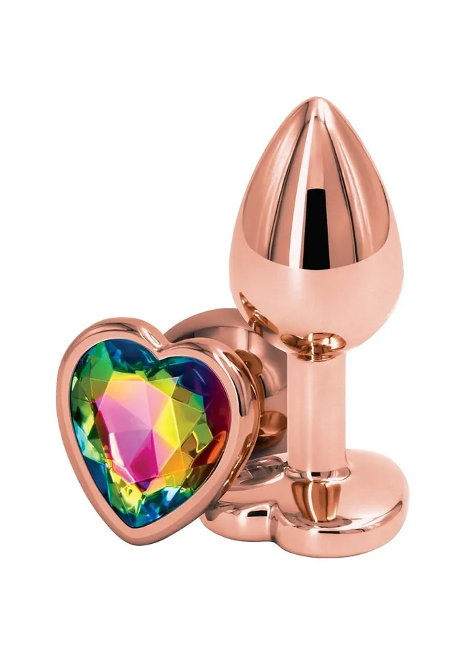 Rear Assets Rose Gold Heart Anal Plug Rear Assets Anal