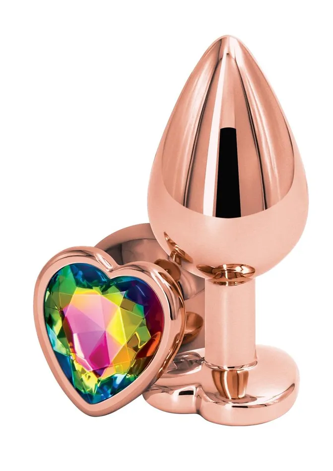 Rear Assets Rose Gold Heart Anal Plug Rear Assets Anal