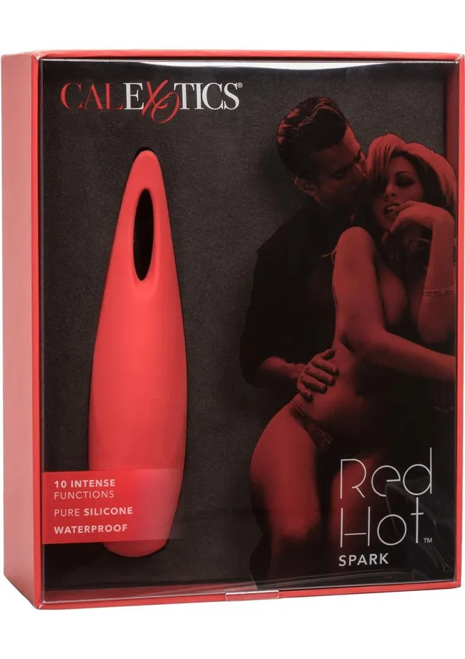 Red Hot Female Sex Toys Red Hot Spark USB Rechargeable Silicone Massager Waterproof