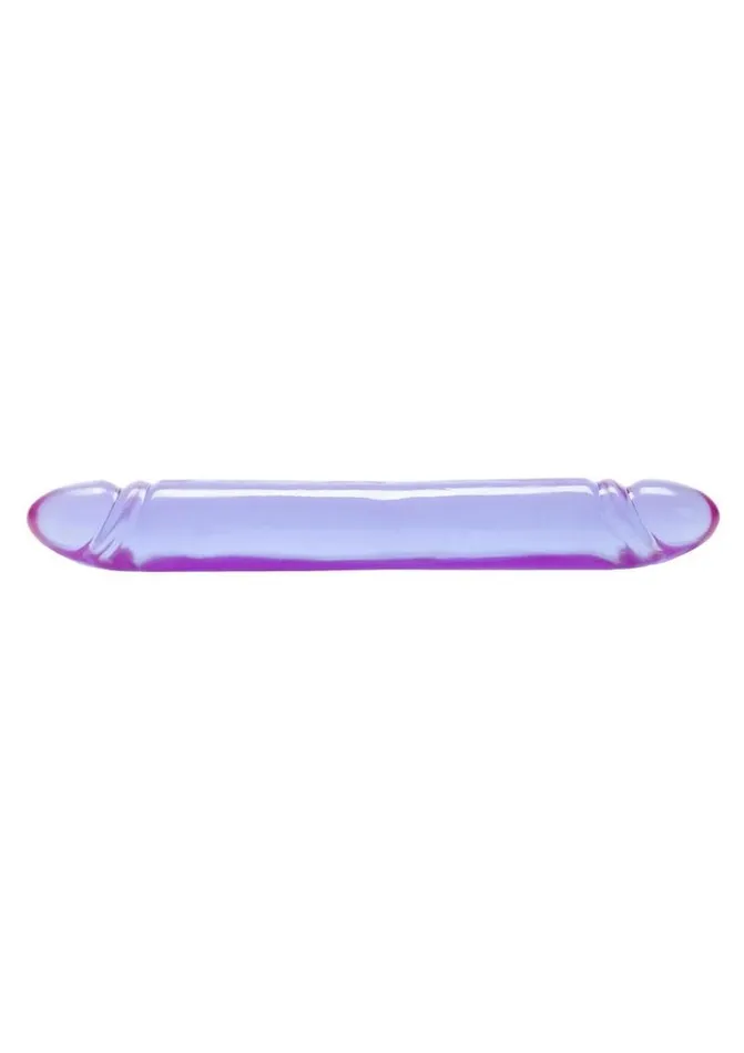 Reflective Gel Smooth Double Dildo Playful Dongs Dildos