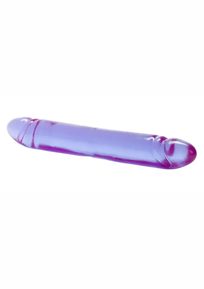 Reflective Gel Smooth Double Dildo Playful Dongs Dildos