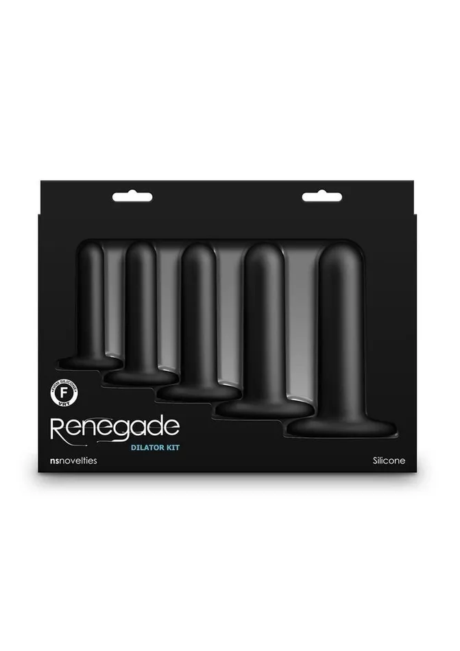 Renegade Male Sex Toys Renegade Dilator Kit Silicone Anal Plugs with Suction Cups