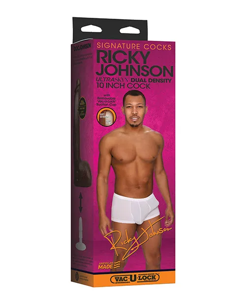 Ricky Johnson Signature Cocks 10 Realistic Dildo Doc Johnson Female Sex Toys